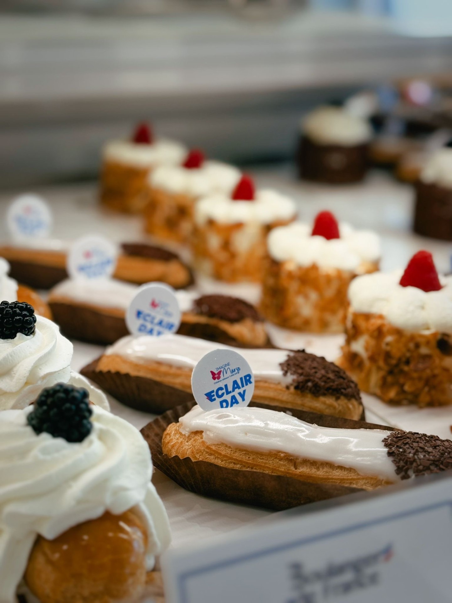 Éclairs et pâtisseries Eclair Day